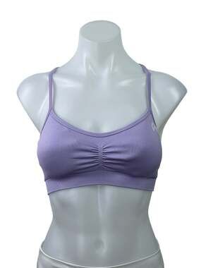 Oner Active Everyday Purple Crossback Workout Active Sports Bra Crop Tank Top S